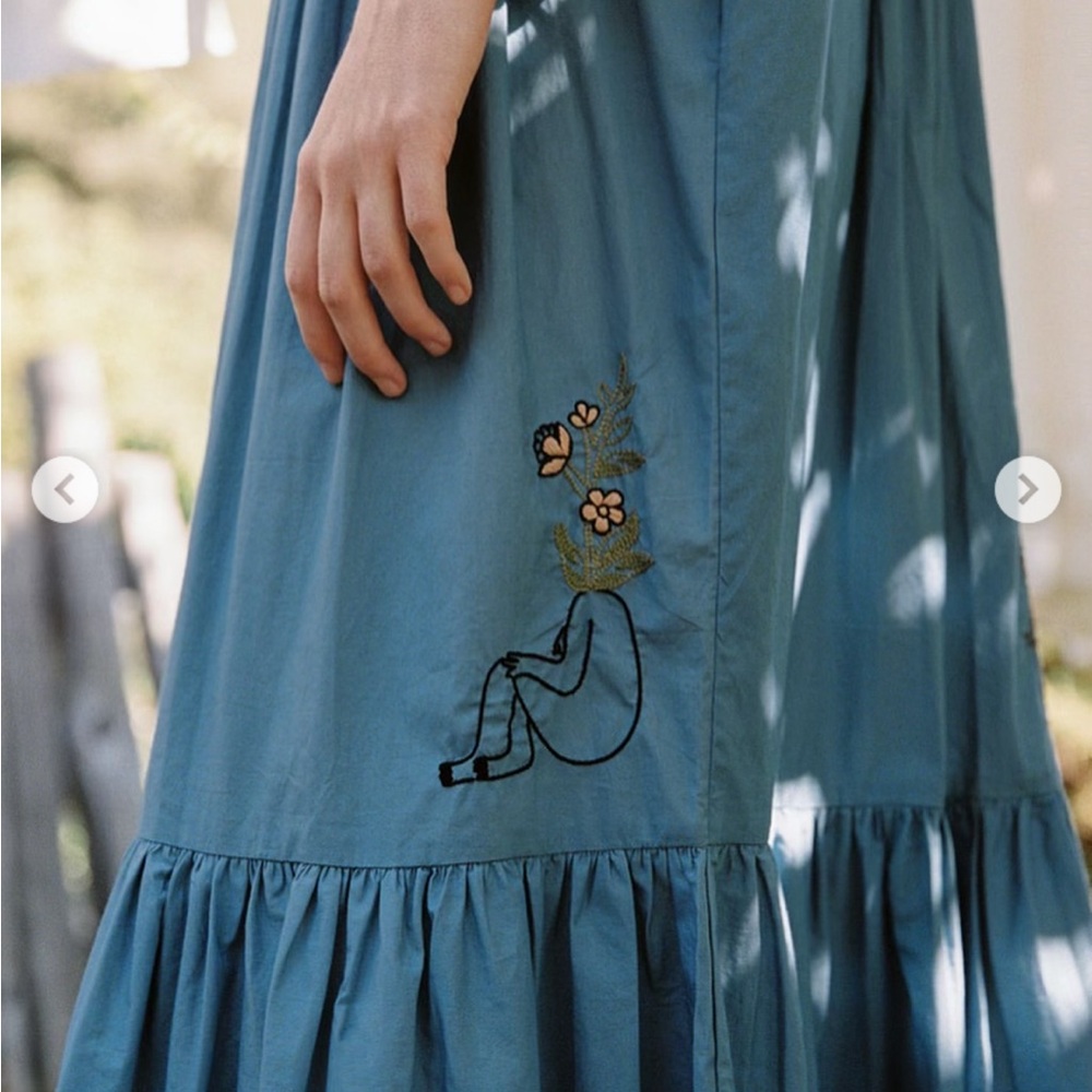 Christy Dawn Antonia Dress - Indigo